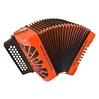 HOHNER El Rey del Vallenato GCF, orange (A4925)